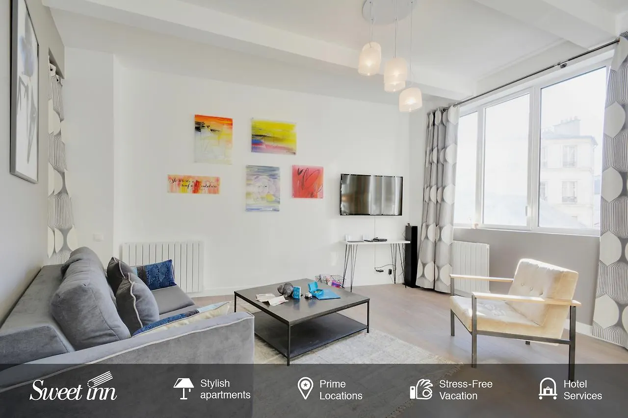 Apartament Sweet Rue De Berthe Paryż